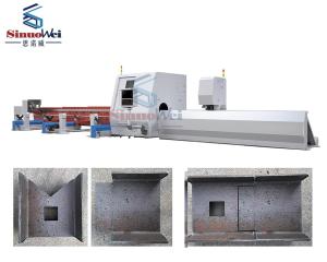 Quality 9000mm Laser Cutting Machine Pipe Laser Cutting With ± 0.1mm Accuracy wholesale