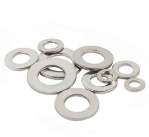 Quality DIN125 Metric Galvanized Fender Washers , Colored Curved Washers Iron Material wholesale