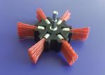 100mm Rotary Nylon Filament Flap Brush 6mm Power Drill Hexagonal Shank