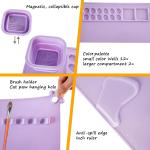 Large Silicone Painting Mat With Cup Kids Painting Mat Painting Tools For