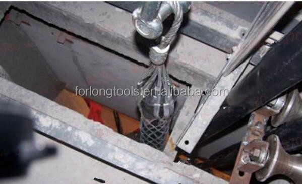 Universal 25-240mm Cable Socks Wire Mesh Sleeve for Electric Power and Optical Fiber Advanced Technology