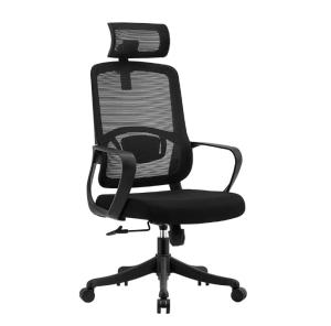 Quality A2302B High Back Executive Black Mesh Swivel Caster Wheels Office Chair wholesale