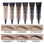 Waterproof Liquid Eyebrow Cream With Brush Long Lasting Makeup Dye Eyebrow Gel