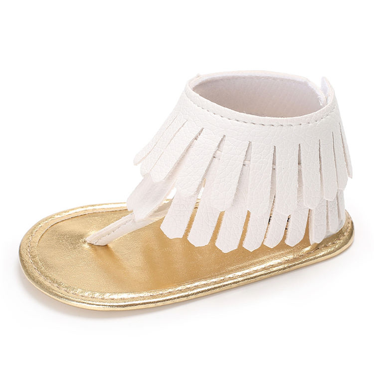 New fashion high quality infant Canvas Tassel First walker PU baby shoes for Boy and Girl