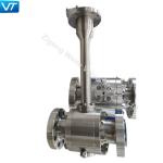 SS 2 Inch Ball Valve A182 Extended Stem For Gas Cracking Fire Prevention
