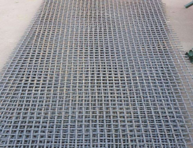 High Tensile Strength Carbon Steel Woven Wire Mesh For Industries Mining