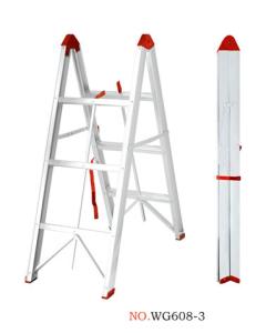 Quality Non Insulated 2x3 150kg 6063A Aluminium Folding Ladder wholesale