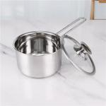 Hot Selling Korean 3pcs Non Stick Cookware Set Hot Pot Stainless Steel Soup Pot