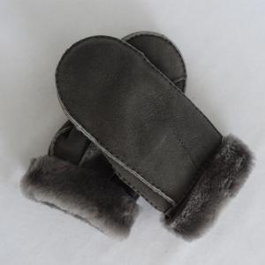 Quality Real Sheepskin Customized Mitten Lambskin Gloves Winter Sheepskin mitten Gloves wholesale