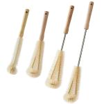 Kitchen Cleaning Brush Wooden Bottle Brush with Long Handle