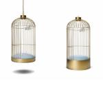 Modern Luxury Bird Cage Hanging Chair Birdcage Swing Chair