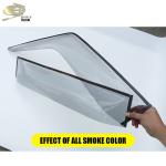 3M Tape Auto Vent Shades Grade A Dark Smoke Wind Guards For Trucks
