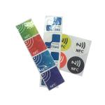Mobile Payment Printed NFC Stickers 13.56MHz ISO14443A Protocol