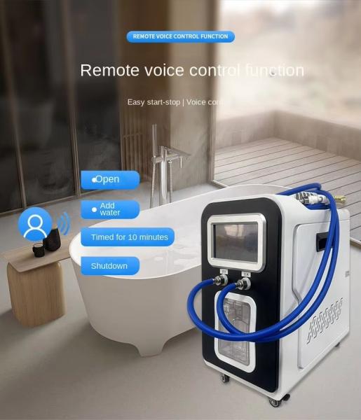 Nanotechnology PEM Hydrogen Water Generator Pure Water Bathroom Bubble Bath