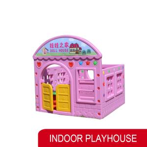 Quality Pink Sweet Candy Toys Kindergarten Indoor Plastic Playhouse For Kids wholesale
