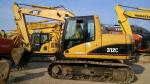 Used CAT 312C excavator Original USA
