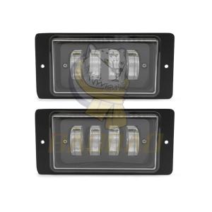 Quality 4 Inch White Rectangle 12V 24V 45W Automotive Fog Light Accessories wholesale