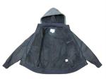 Biker Mens Padded Leather Jacket Long Leather Padded Coat
