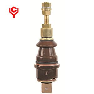 Quality DIN Standard Porcelain Distribution Transformer Bushings Investment Casting 1-3KV/250-630A wholesale