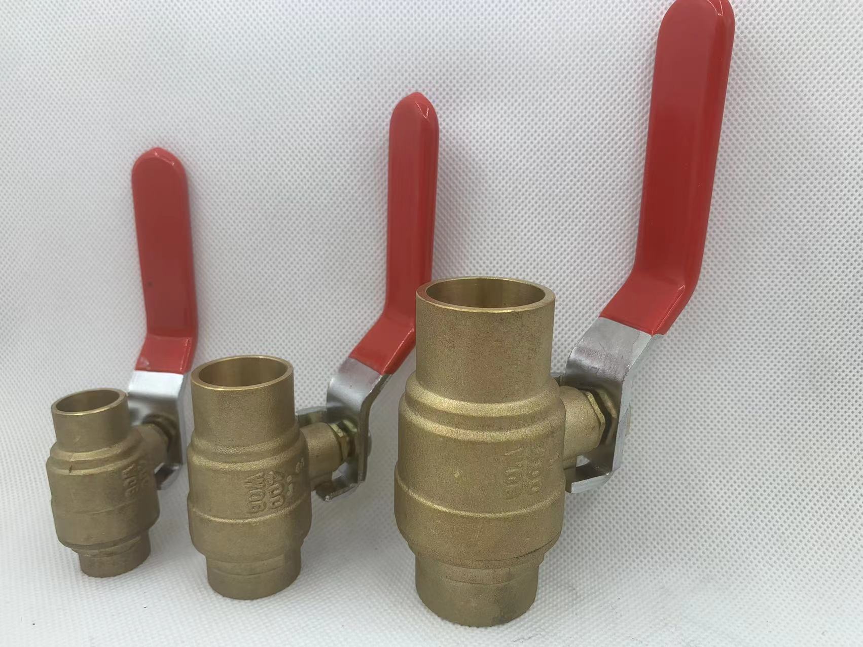 Durable 1/2 Inch Full Way Brass Ball Valve 400wog Female Threaded