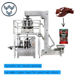 Quality Biltong Dried Meat Zipper Bag Packaging Machine OEM wholesale