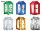 Tarpaulin Inflatable Cash Cube Money Grab Machine Money Blowing Booth For Event
