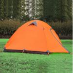 Ultralight 3-4 Person Doule Layer Tent Double Door 4 season Camping Tent(HT6011)