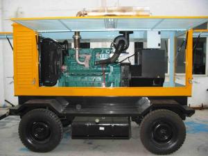 Quality 100kVA trailer Cummins Power Diesel Generator Set wholesale
