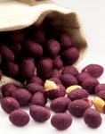 Purple Sweet Potato Flour Coated Roasted Peanut Crunchy and Crispy Snack Food