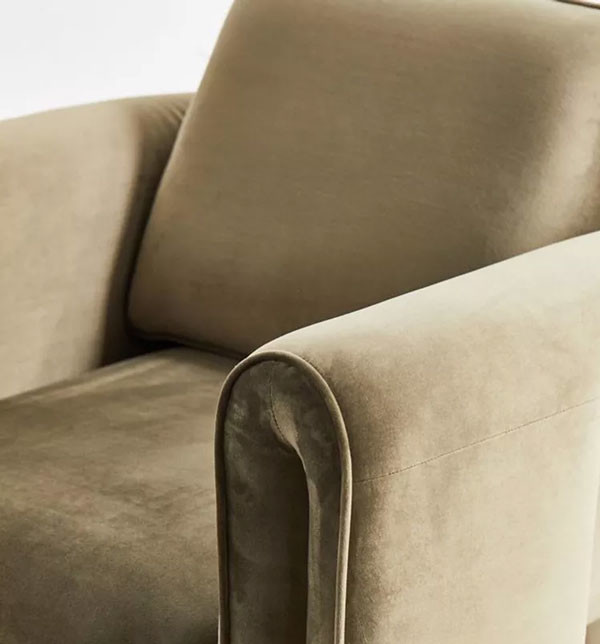 Chesterfield Single Armrest Sofa Chair Creative Bedroom Living Room Furniture
