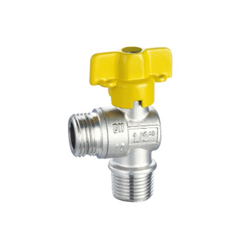 HPb59-1 Body Leaded Thread Brass Ball Valve Male Threaded Gas Water SS Manual For Piping Connections