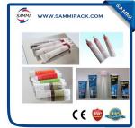 Ultrasonic Plastic Tube Sealer Machine , Soft Tube Filler For Toothpaste Cream