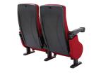 Iron Leg Two Seat Theater Seating / Stain Resistant Public Theater Seating