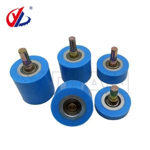 Quality Silicon Rubber Wheels / Pressure Roller - Woodworking Wrapping Machine Spares wholesale