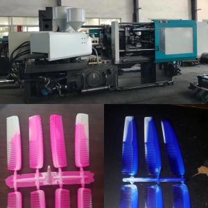 Quality 2 Mixed Color Clip Injection Molding Making Machine For Plastic Hair Comb wholesale