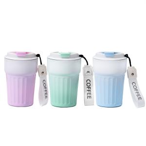 Quality 16 Oz Travel Coffee Mug Spill-Proof Insulated Stainless Steel Coffee Mug With Lid &amp; Silicone Sea, Double Wall Vacuum Travel Coffee Tumblers, Cup wholesale