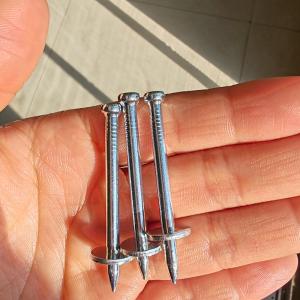 Quality 16mm 19mm Shooting Nails BX3 Silver Galvanized Concrete Nails wholesale