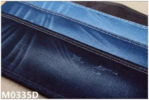 Quality 9.5 oz Eco Friendly Dark Indigo Stretchy Jean Material For Lady Soft Hand Feel Recycling wholesale