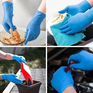 Quality 20 Days Delivery Time Heavy Duty 5mil 6mil Disposable Nitrile Gloves for Cooking Mechanic wholesale