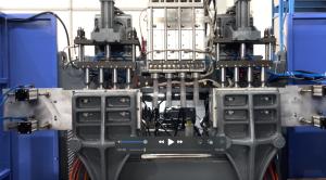 Quality 500ml Bottles Extrusion Blow Molding Machine With Four Cavities Plastic Cooler wholesale