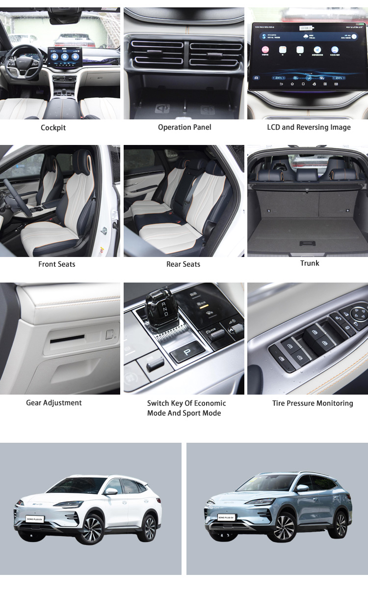 High Speed Fully Electric SUV 4 Wheel New Energy Electric Motor Vehicles