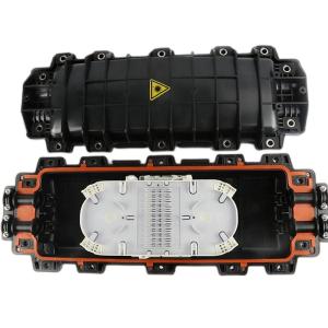 Quality 144 Core Horizontal Fiber Optical Cable Splice Closure 2in 2out Inline Closure wholesale