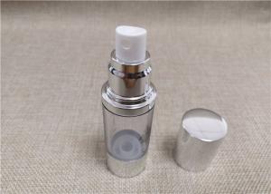 Quality Vacuum Fancy Cosmetic Bottles Anti Bacterial Acrylic PP ABS Material wholesale