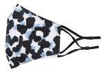 Anti Haze Reusable Leopard Fabric 2 Layer Cotton Mask