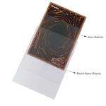 Polypropylene Clear Gaming Card Sleeves 62x94mm Europeam Prime Board Game