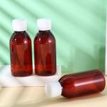 Promethezine PET Collar Material 100ml 120ml 3oz 4oz Amber PET Cough Syrup