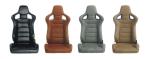 Different Material Sport Racing Seats PVC Fabric Car Seat 131*27*57CM