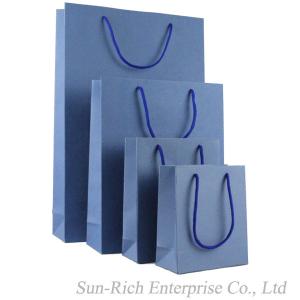 Quality Wholesale Purple color paper Shopping bag gift box for sale wholesale