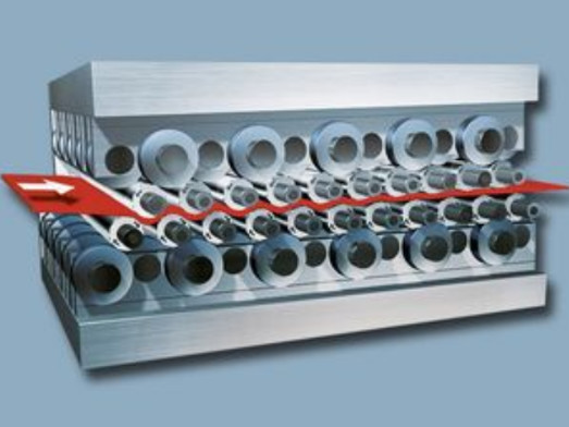 Coil Straightening Plate Leveling Machine 4Layer 600mm 0.4mm 3.0MM