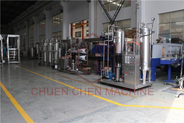 1000L - 10000L Carbonated Drink Production Line Fruit Juice Bottling Equipment